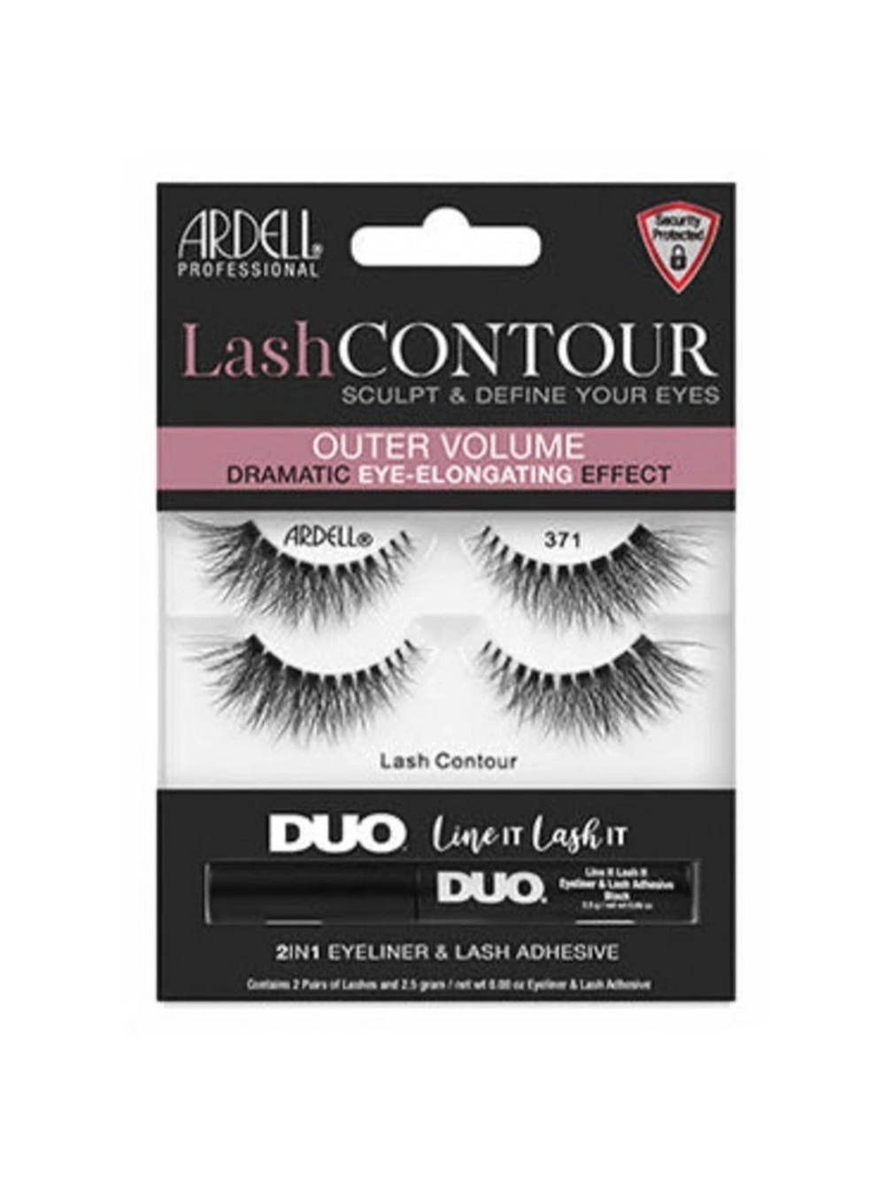 ๐ฅ 2/20: Ardell LashContour 371 False Eyelashes Black